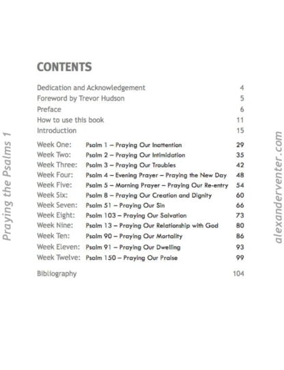 Praying The Psalms 1 - Learning to Pray (Softcover)